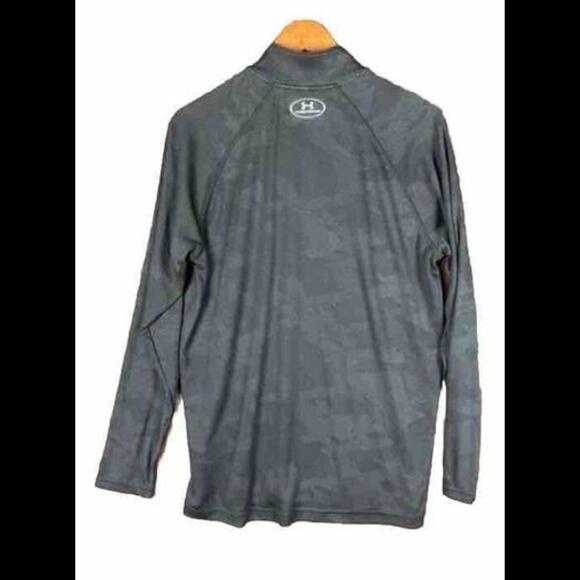 Under Armour Medium Tech Quarter Zip Pullover Black 1285095 Mens Activewear M - Picture 2 of 8